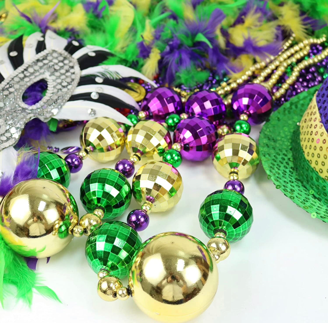 jumbo ball bead necklace