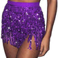 Sequin Fringe Skirt