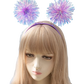Foil Pom Pom Headband