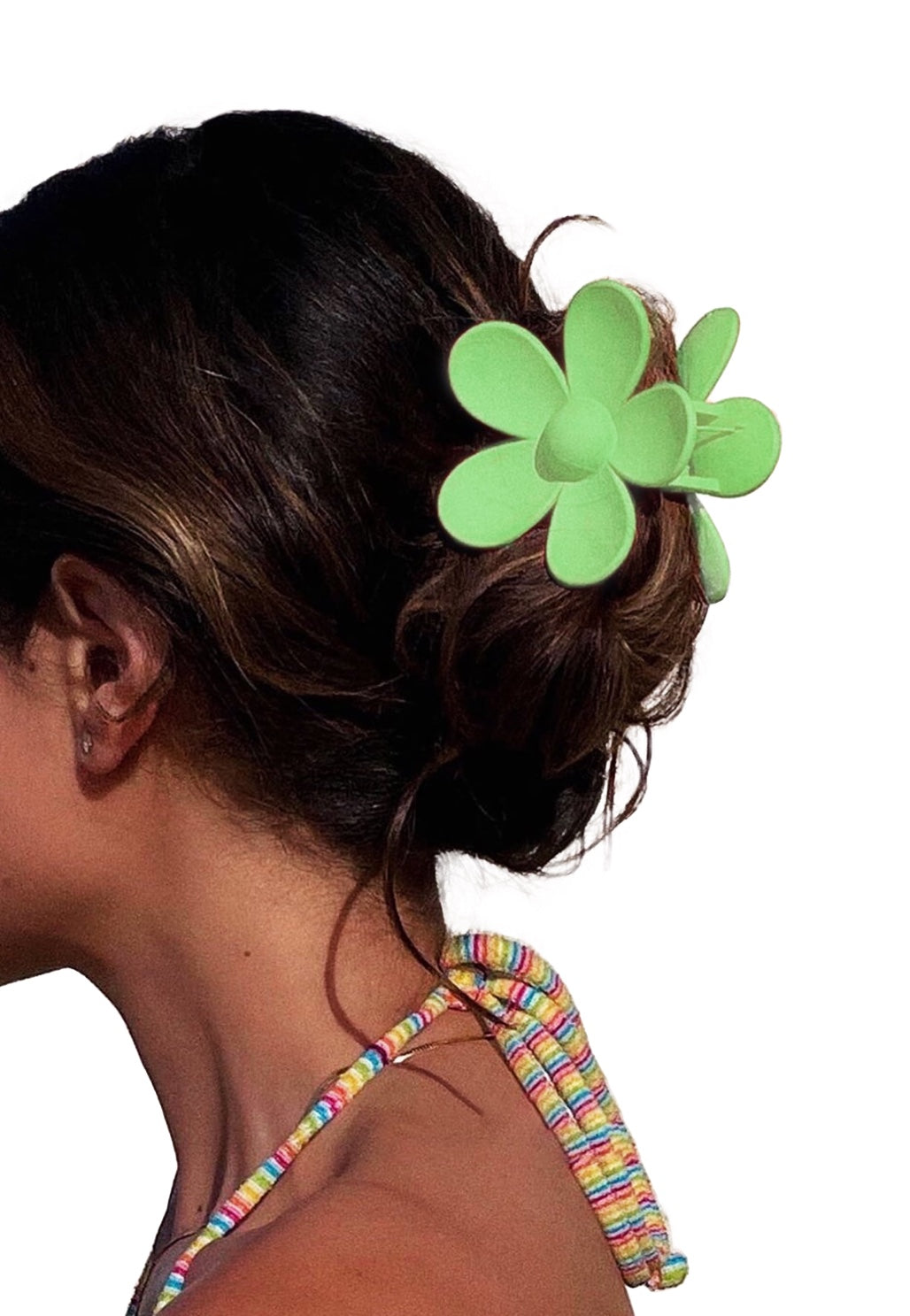 Flower Design Hair Claw