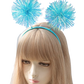 Foil Pom Pom Headband