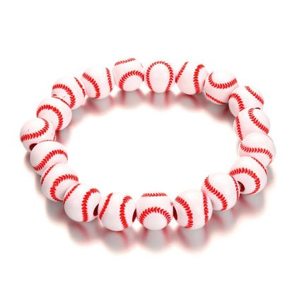 Go Team Bead Bracelet