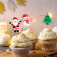 Variety Holiday Cake Toppers